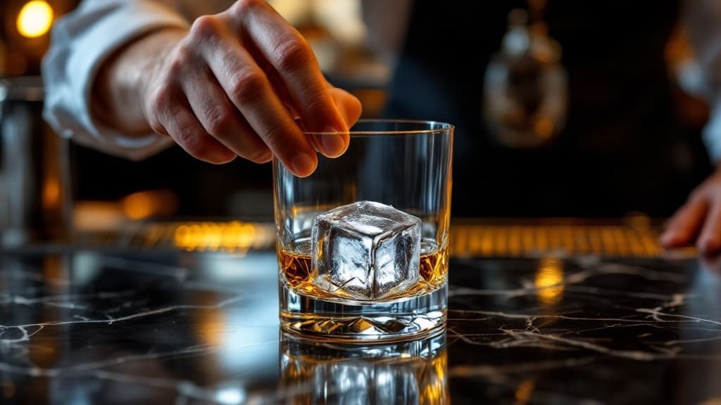 Commercial ice delivery service